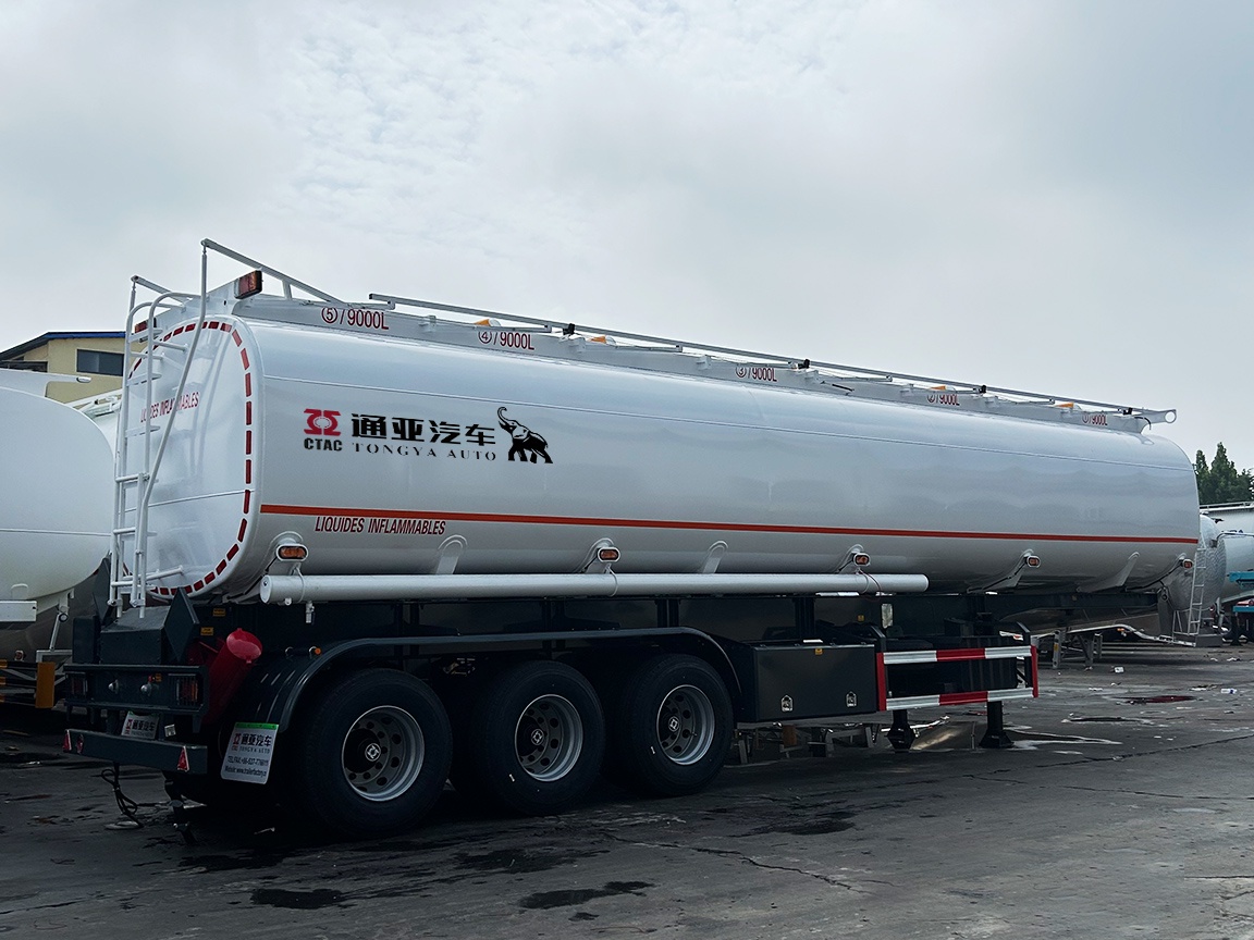 3 Axle Fuel Tanker Semi Trailer for West Africa