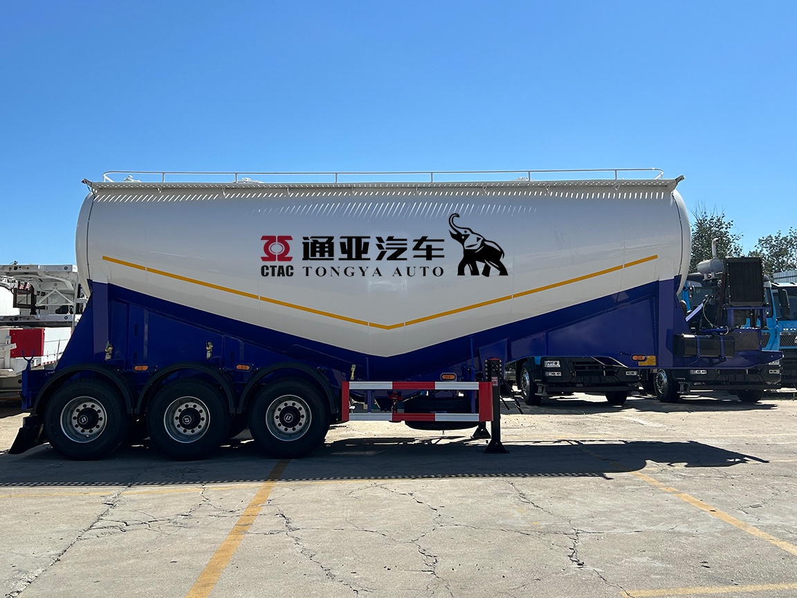 bulk cement tanker semi trailer3 3 Axle Bulk Cement Tanker Semi Trailer