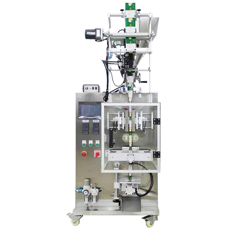Round corner back seal granule packaging machine