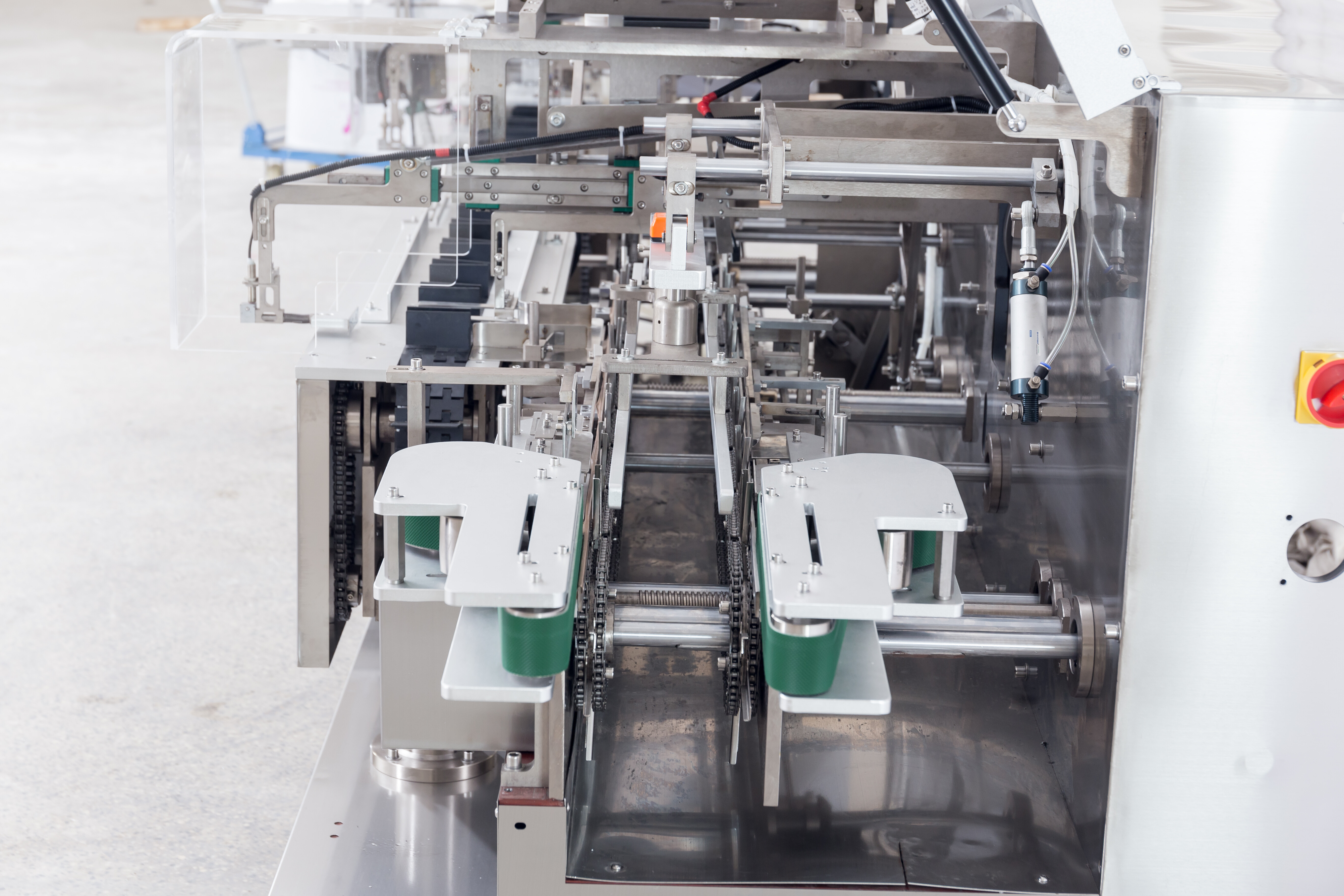 M2 facial mask tray folding and cartoning machine