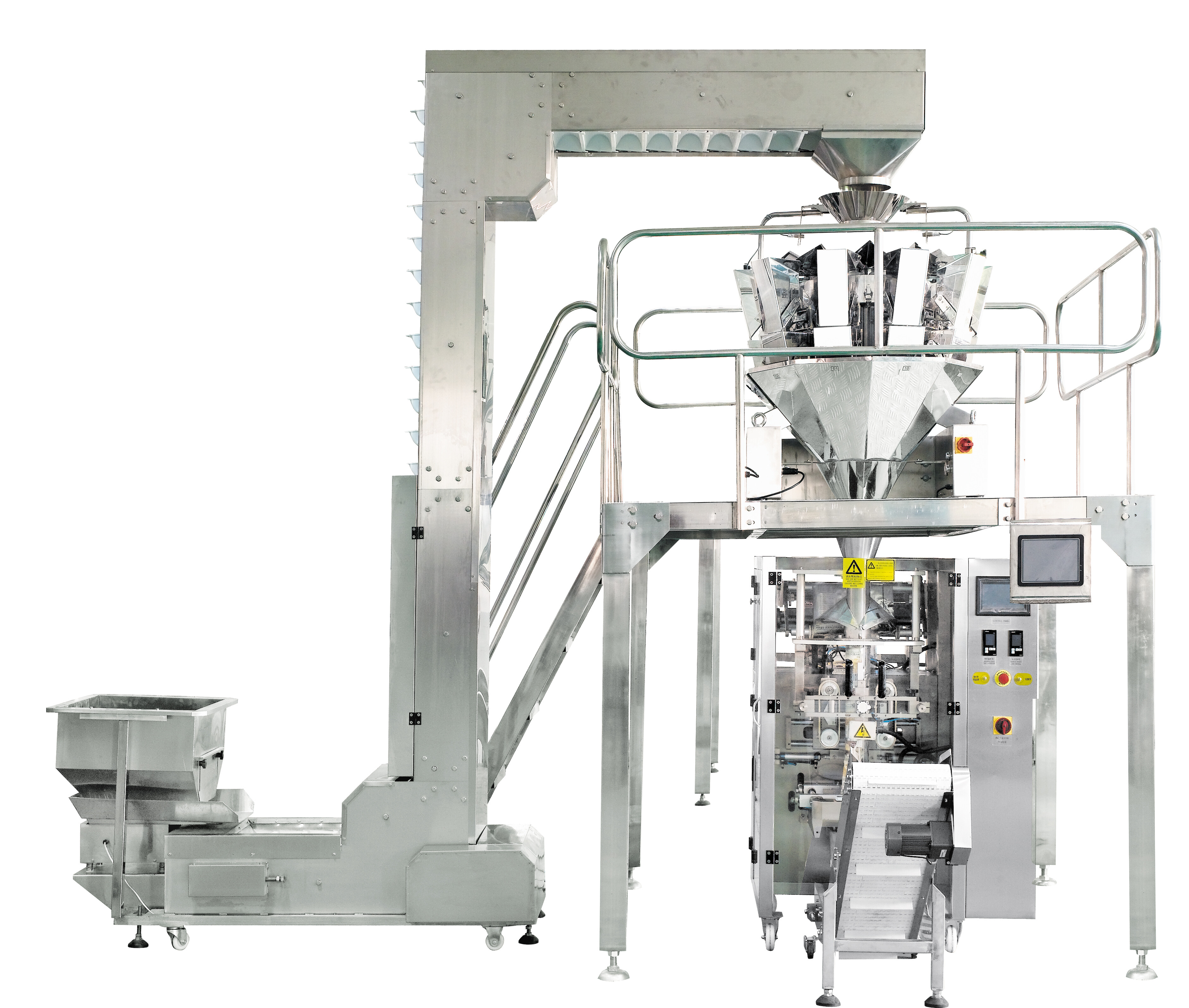 520 ten-head combination weighing and packaging machine