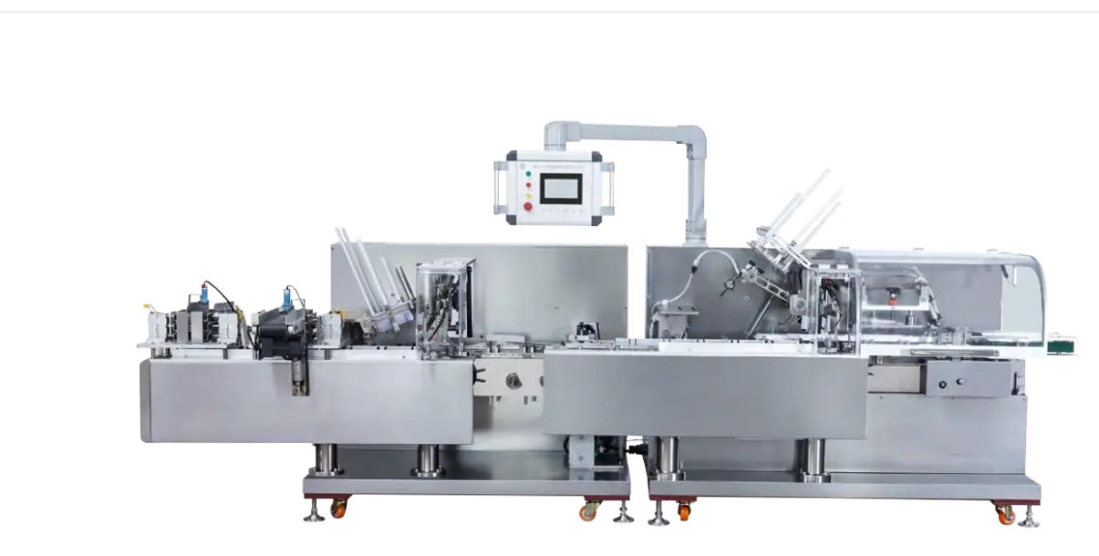 M2 facial mask tray folding and cartoning machine