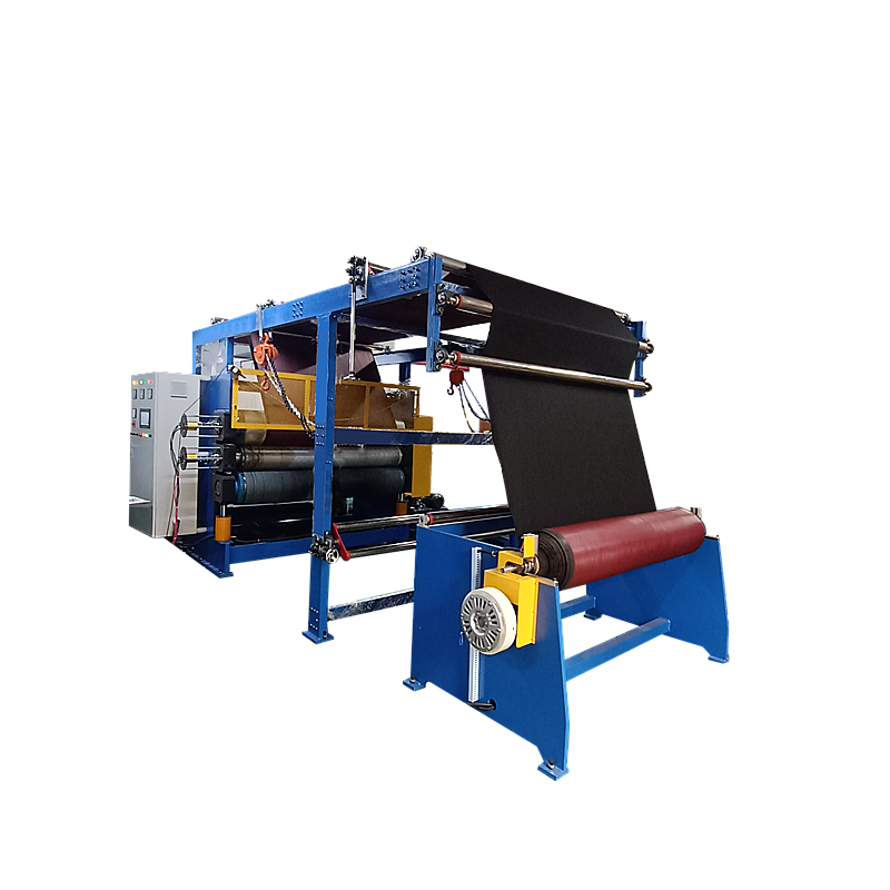 ZF-26Car interior embossing machinery leather embossing equipment roller embossing machine manufacturer knurling mold production