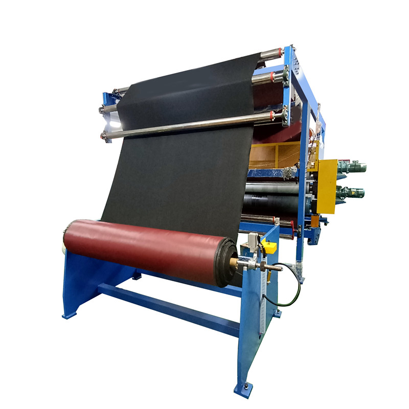 ZF-26Car interior embossing machinery leather embossing equipment roller embossing machine manufacturer knurling mold production