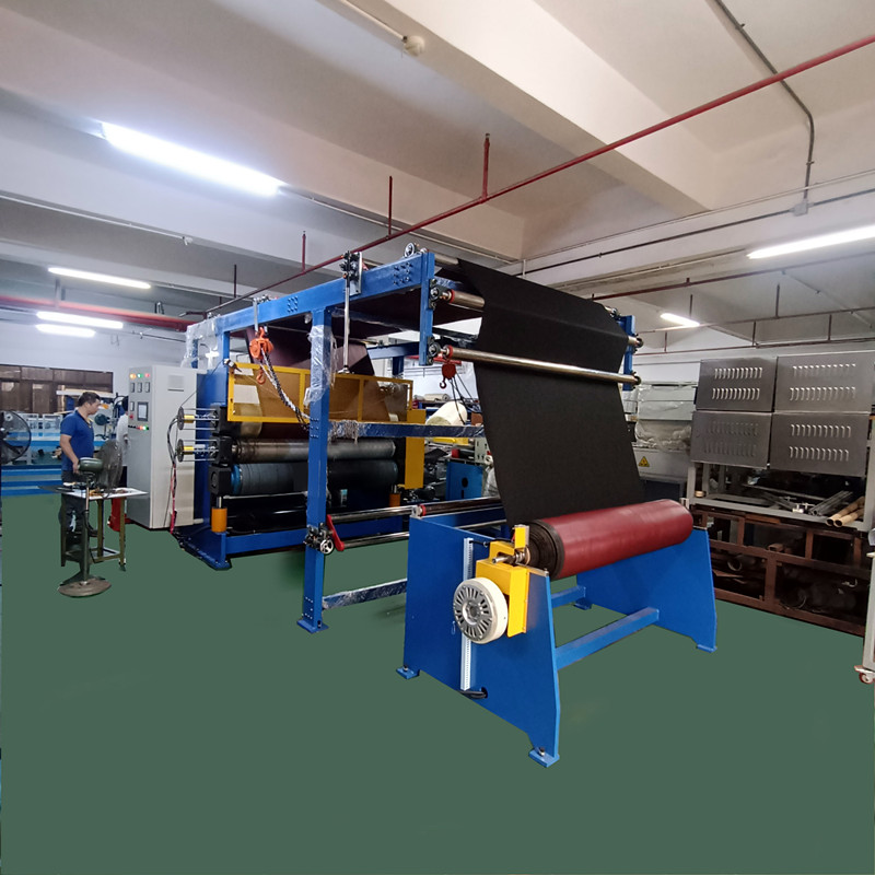 ZF-26Car interior embossing machinery leather embossing equipment roller embossing machine manufacturer knurling mold production