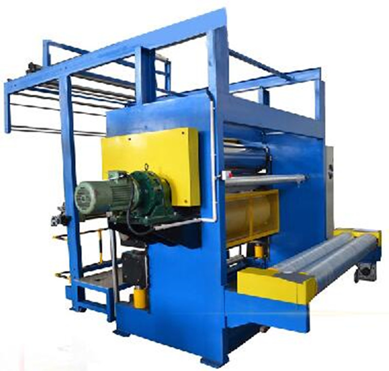 ZF-26Car interior embossing machinery leather embossing equipment roller embossing machine manufacturer knurling mold production