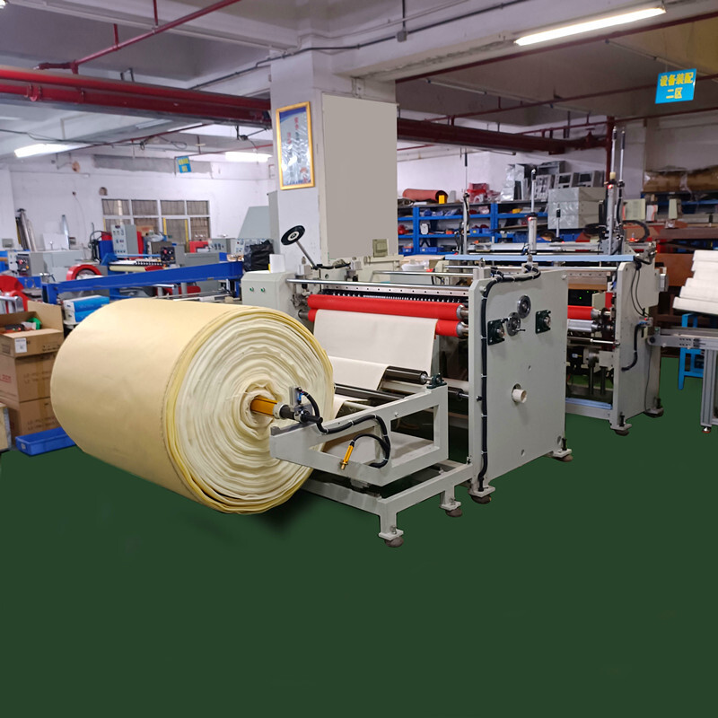 ZF-69 Sponge slitting and rewinding production line equipment Paper tube-free rewinding machinery Automatic adhesive packaging machinery