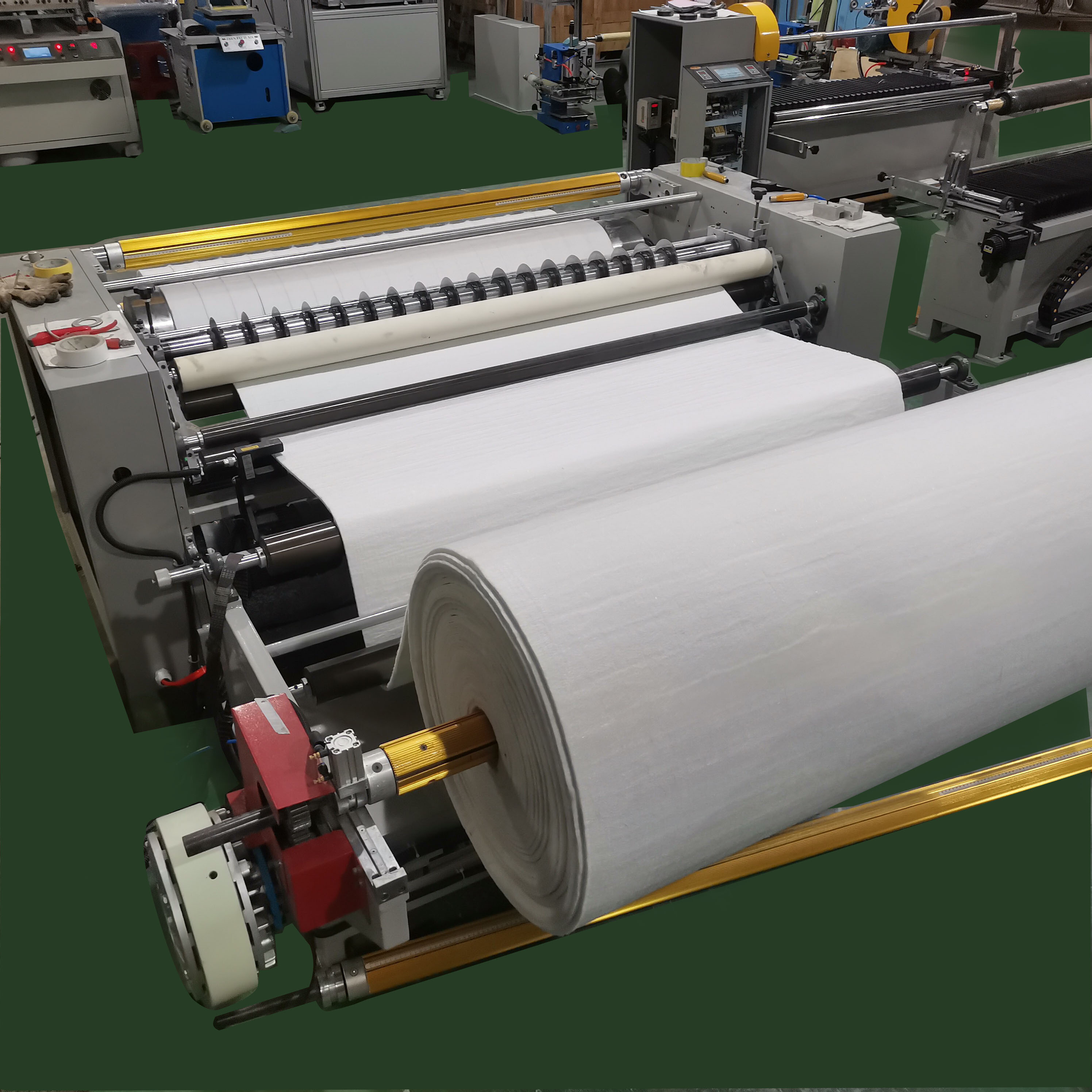 ZF-68 Glass fiber slitting and rewinding machineGlass fiber slitting and rewinding machine