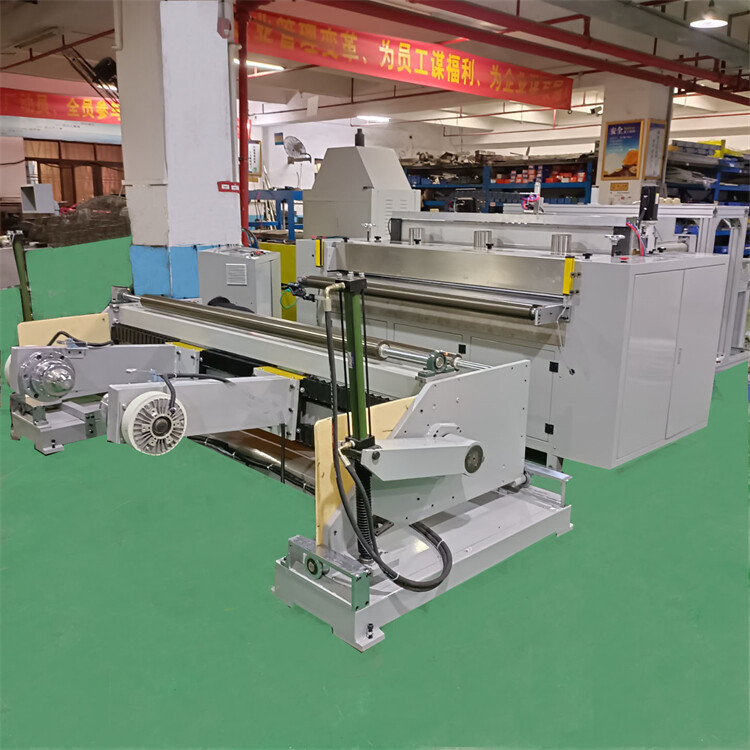 ZF-67 Fibre cotton transverse and vertical cutting machineshaft less feeding slitting machine crosscutting machine manufacturer