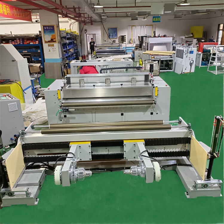 ZF-67 Fibre cotton transverse and vertical cutting machineshaft less feeding slitting machine crosscutting machine manufacturer