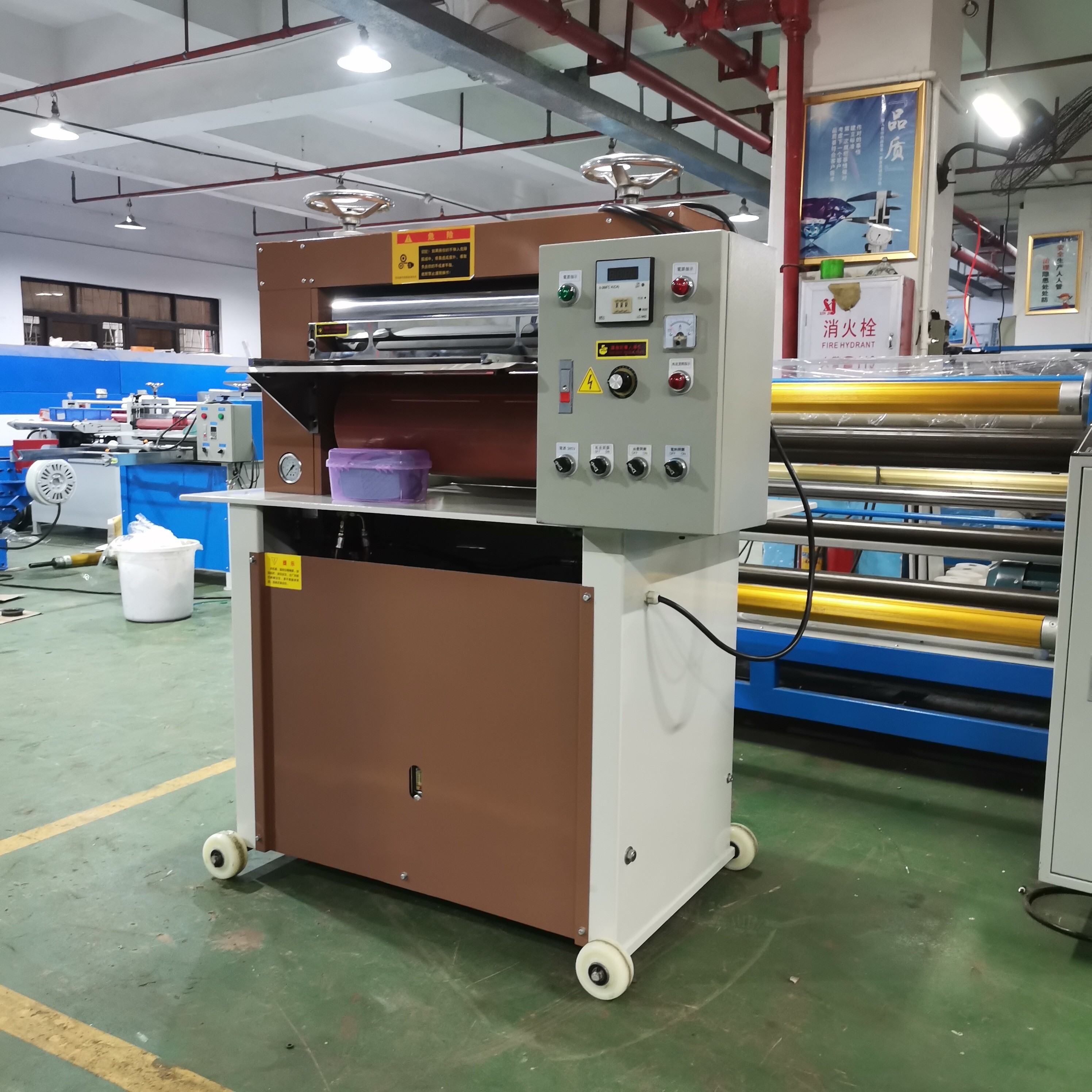 ZF-48 Calendering Machine Equipment Manufacturers Calendering Machine Machinery Leather Calendering Machine Suppliers