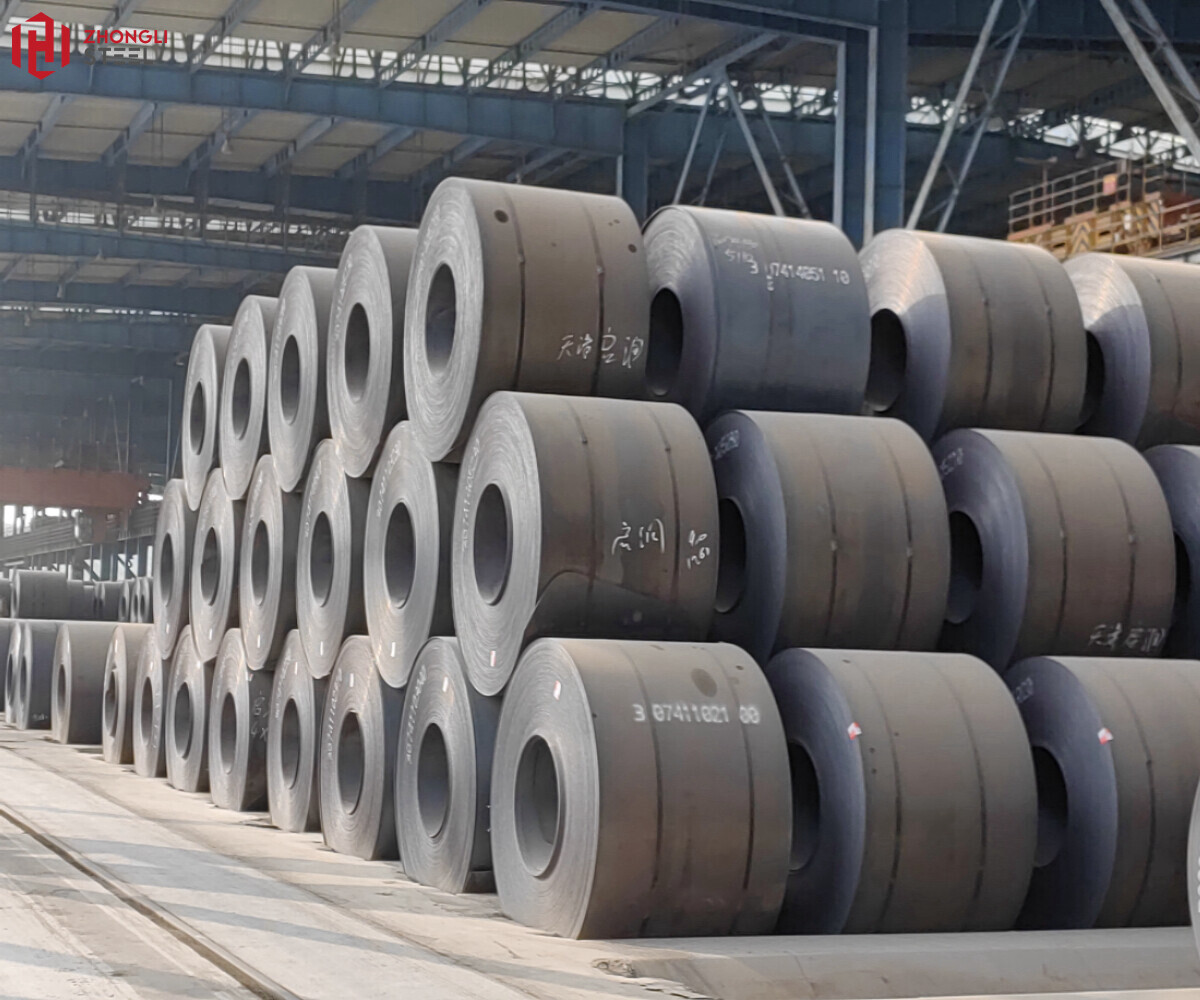 HOT ROLLED STEEL COILS