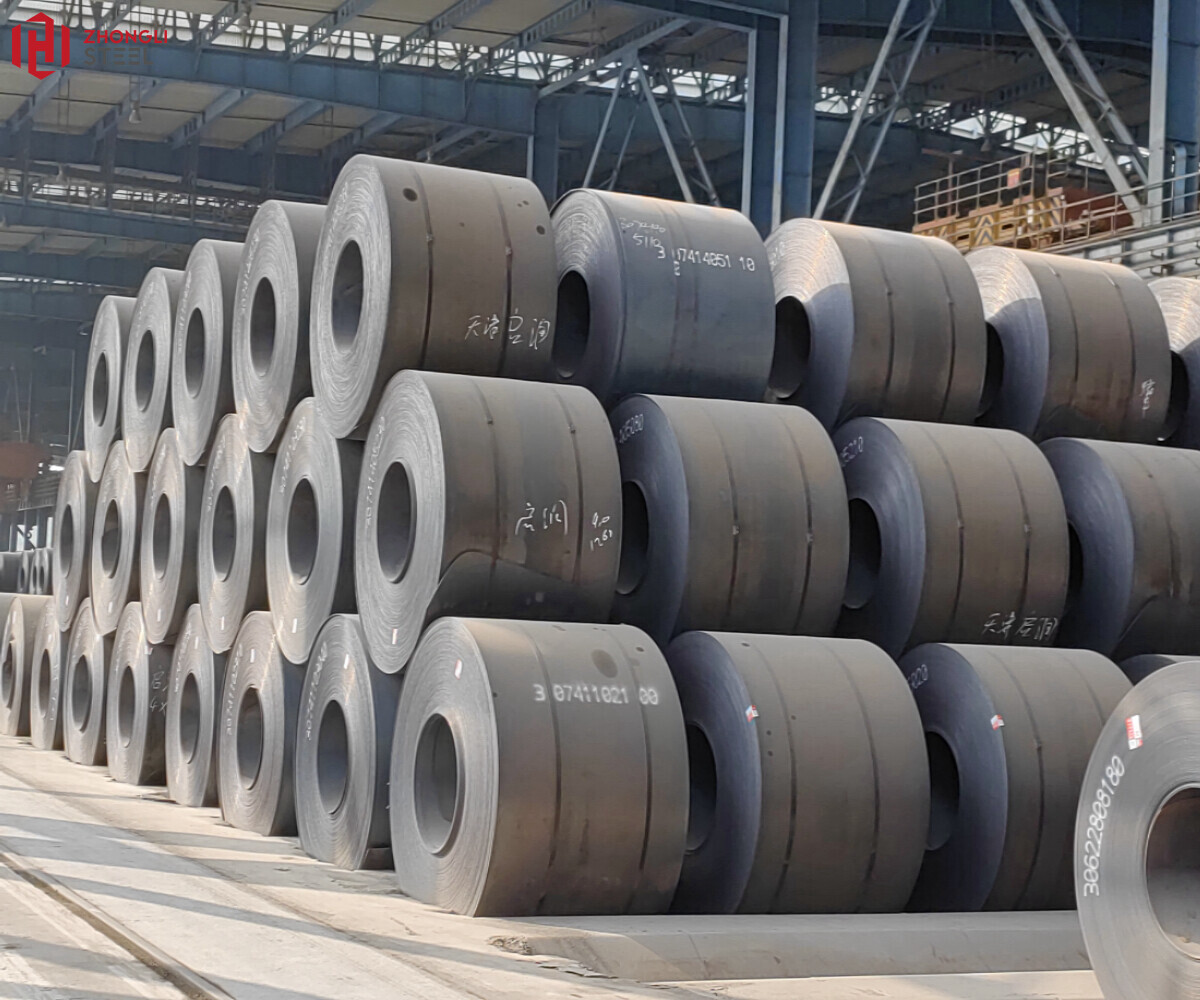 HOT ROLLED STEEL COILS