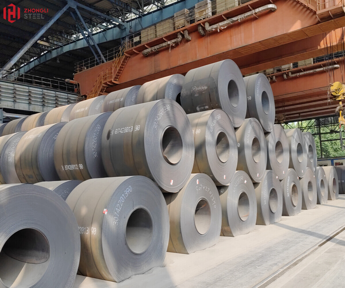 HOT ROLLED STEEL COILS