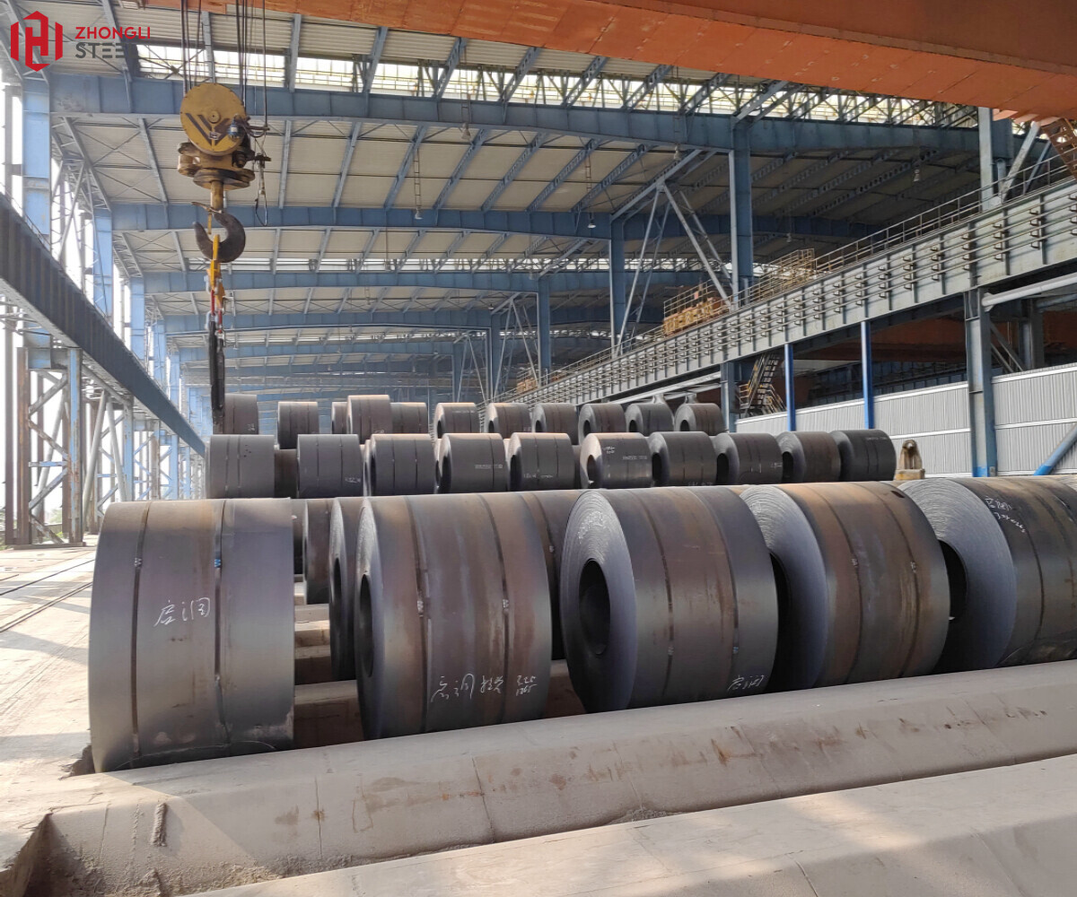 HOT ROLLED STEEL COILS
