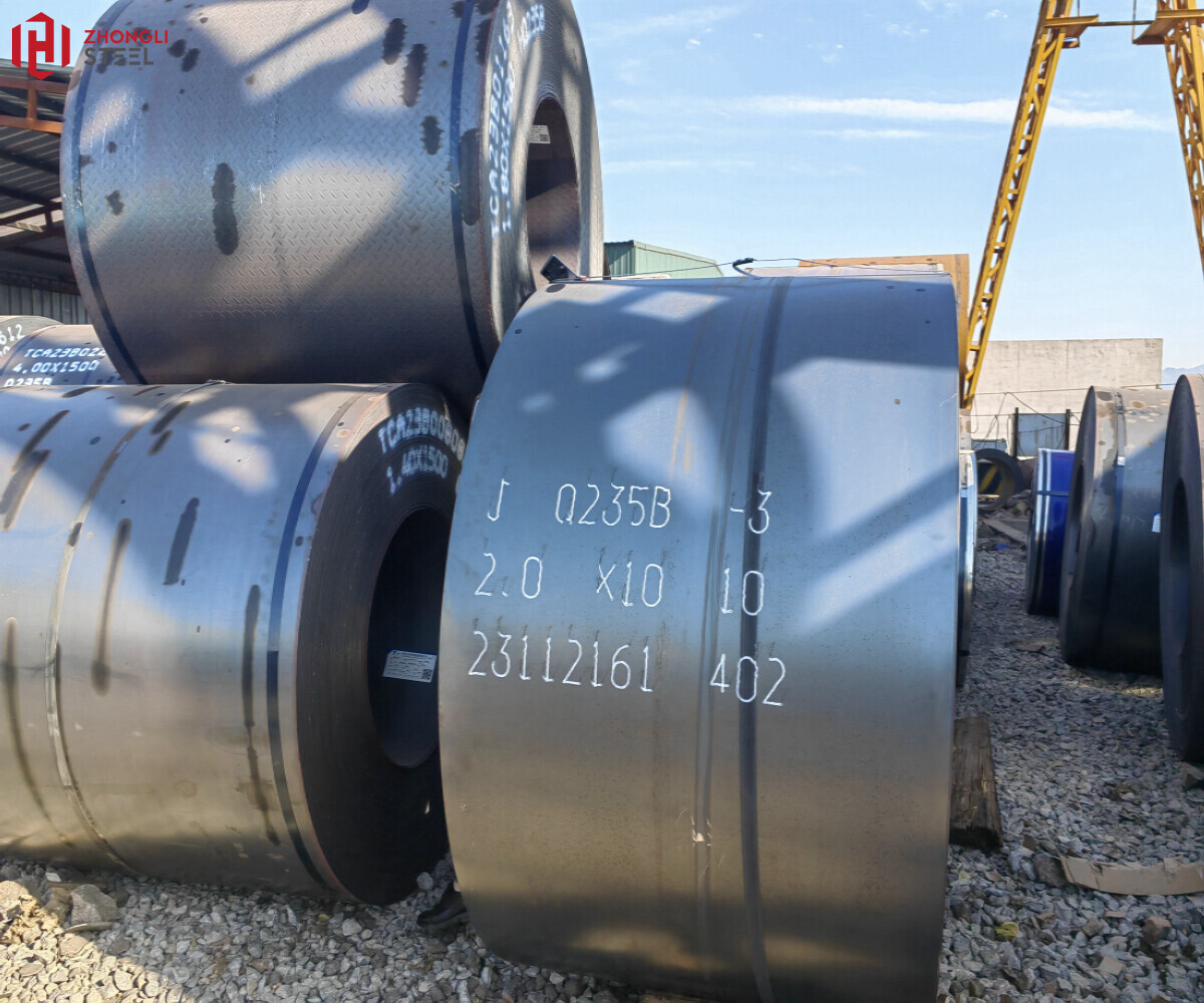 HOT ROLLED STEEL COILS