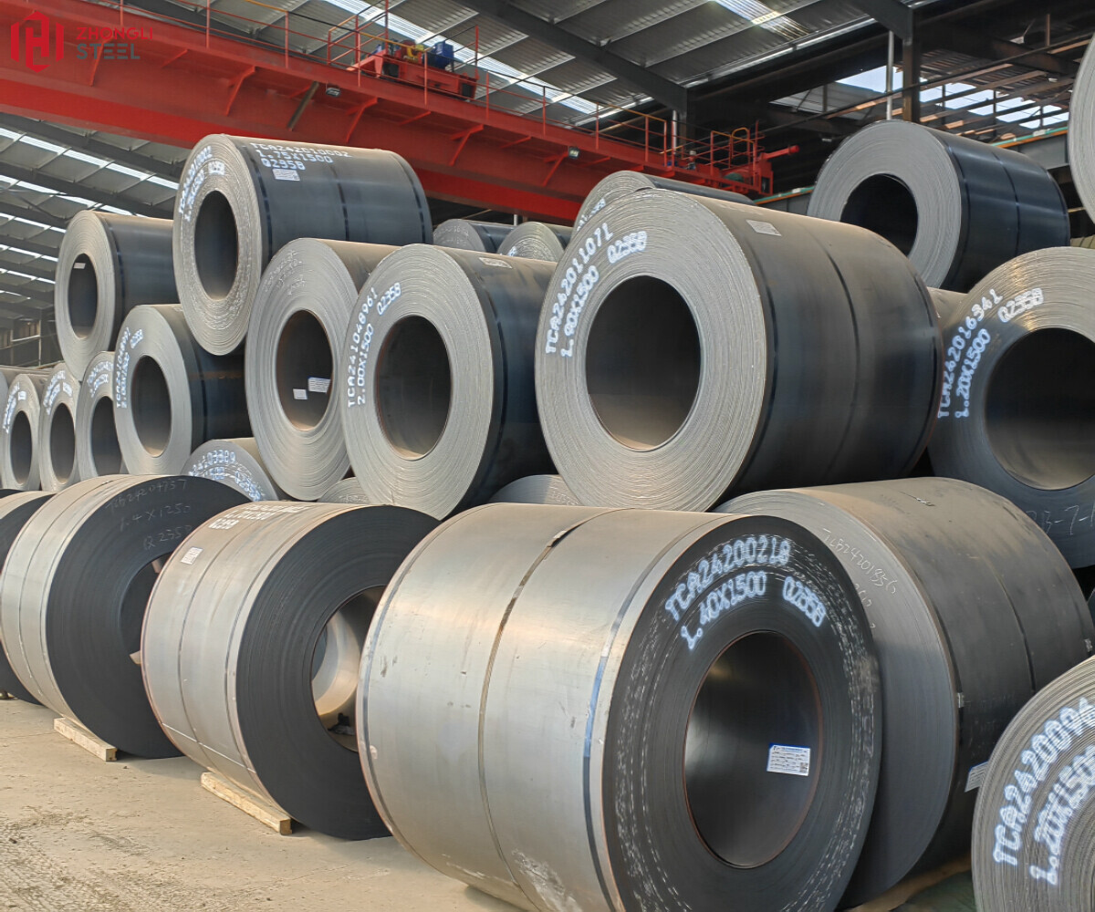 HOT ROLLED STEEL COILS