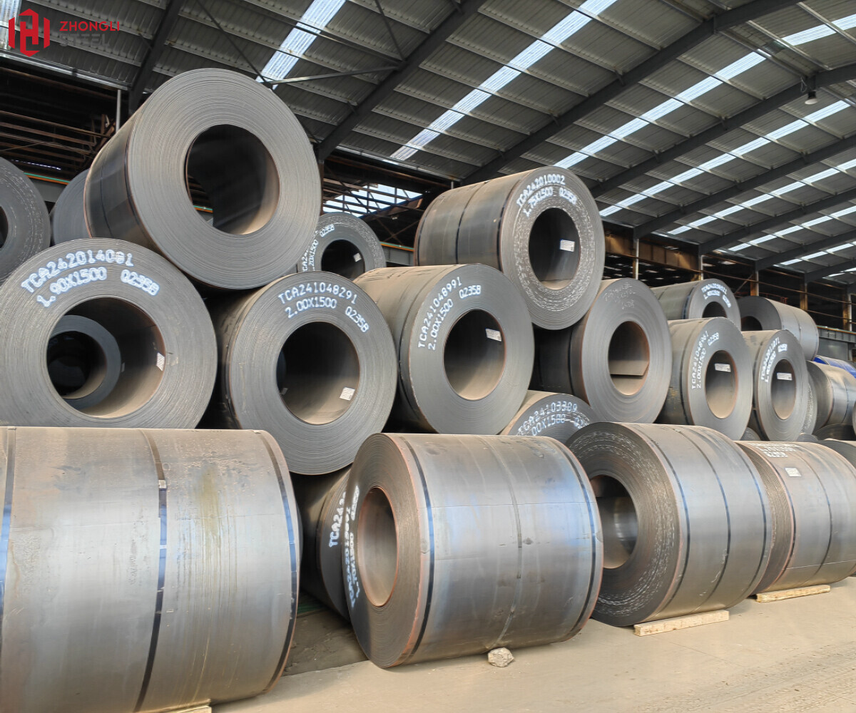 HOT ROLLED STEEL COILS