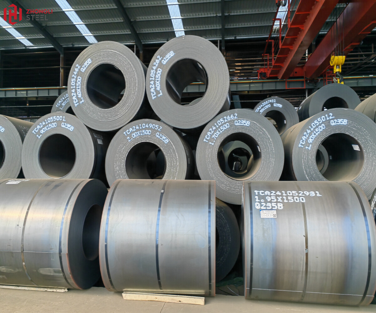HOT ROLLED STEEL COILS