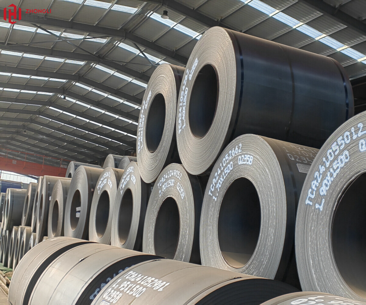HOT ROLLED STEEL COILS