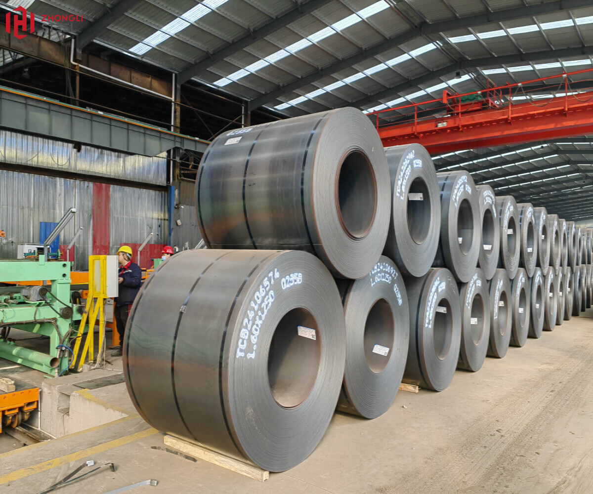 HOT ROLLED STEEL COILS