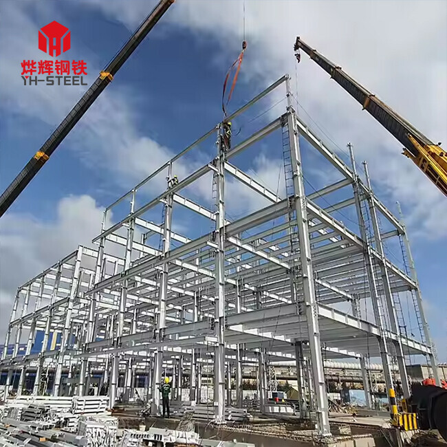 Multi-storey Metal Building for Office Space and Urban Development Steel Frame Structure