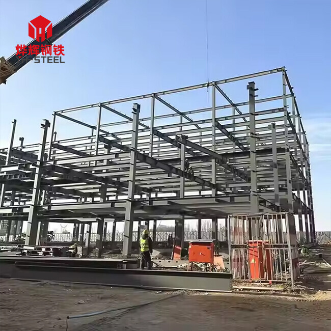 Multi-storey Metal Building for Office Space and Urban Development Steel Frame Structure