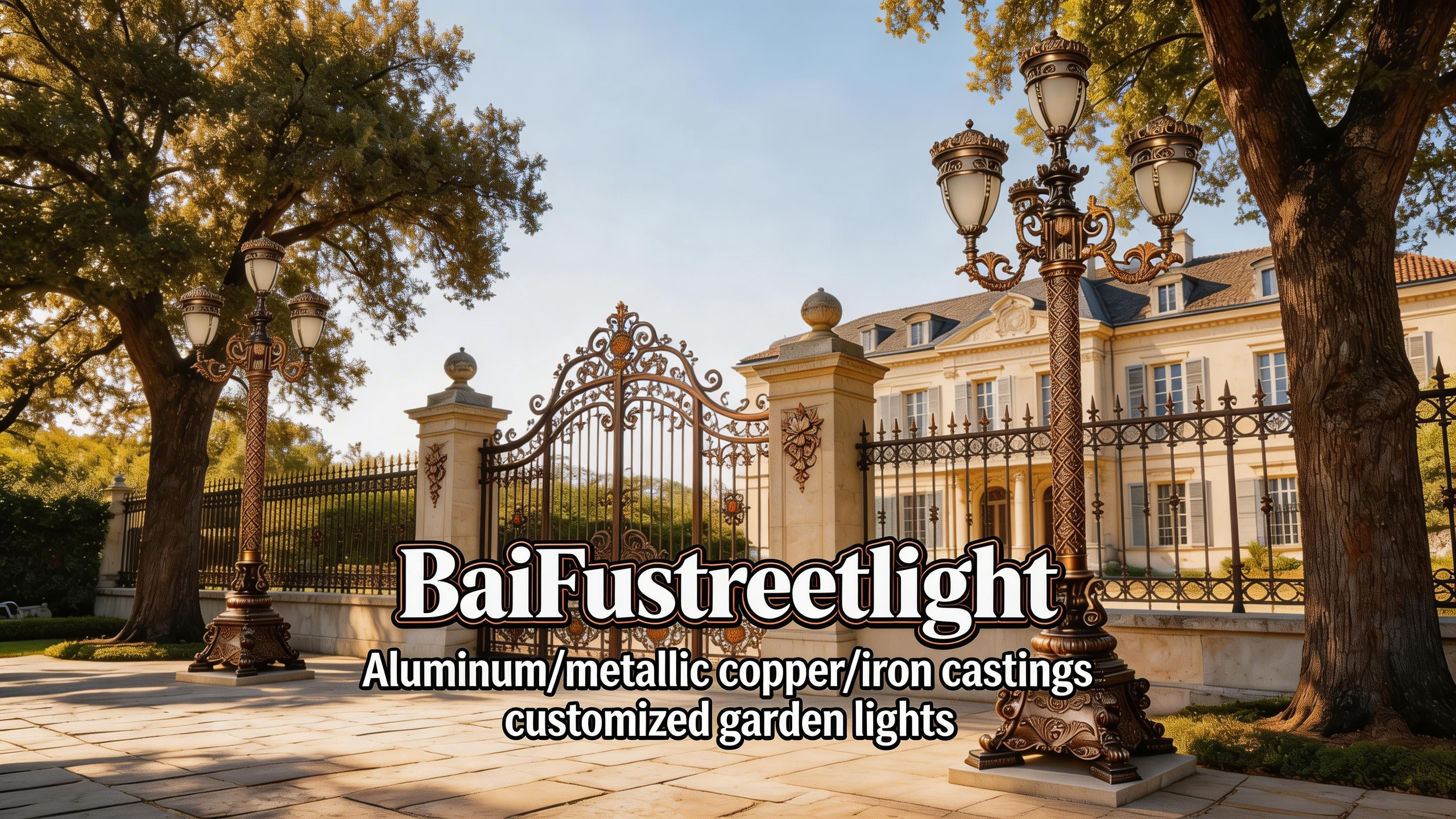 jimeng-2026-04-08-5097-帮我设计生成网站海报，加上BaiFustreetlight,Aluminum_m...