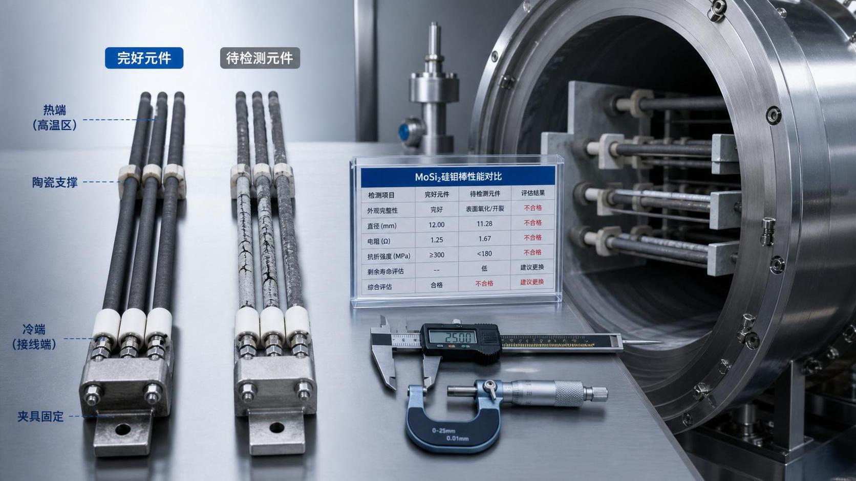 How Should Maintenance Teams Assess a Failed MoSi2 Heating Element? How Should Maintenance Teams Assess a Failed MoSi2 Heating Element?
