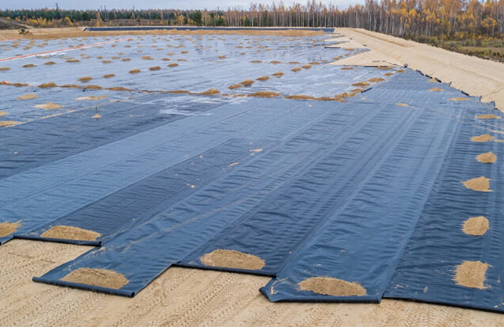 HDPE smooth geomembrane
