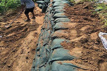 The advantages of geotextile bags in erosion prevention