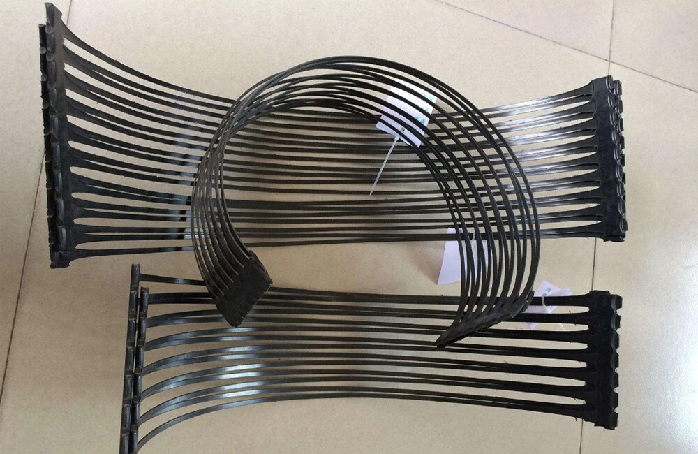 Unidirectional stretch geogrid