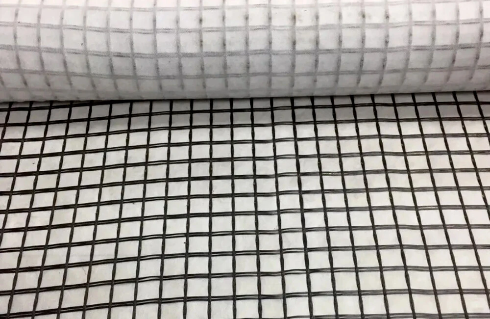 Composite geogrid