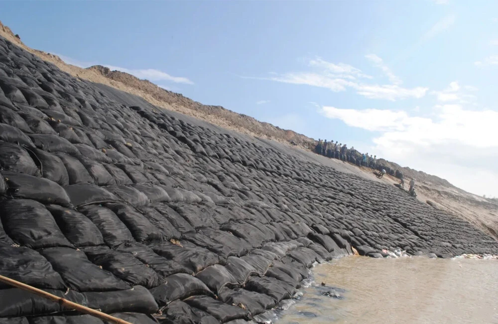 Erosion control geobags