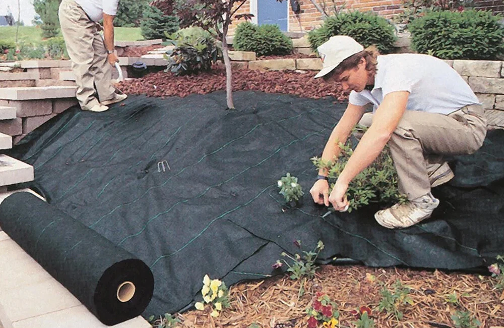 PP woven weed-proof film