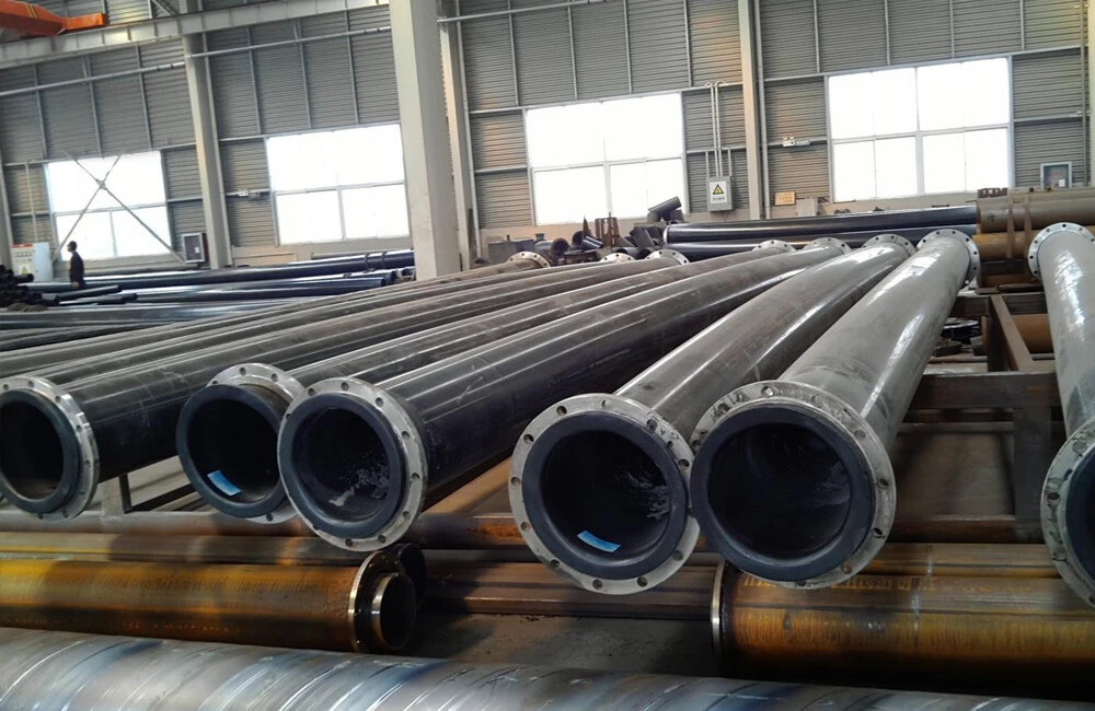 HDPE plastic dredging pipe