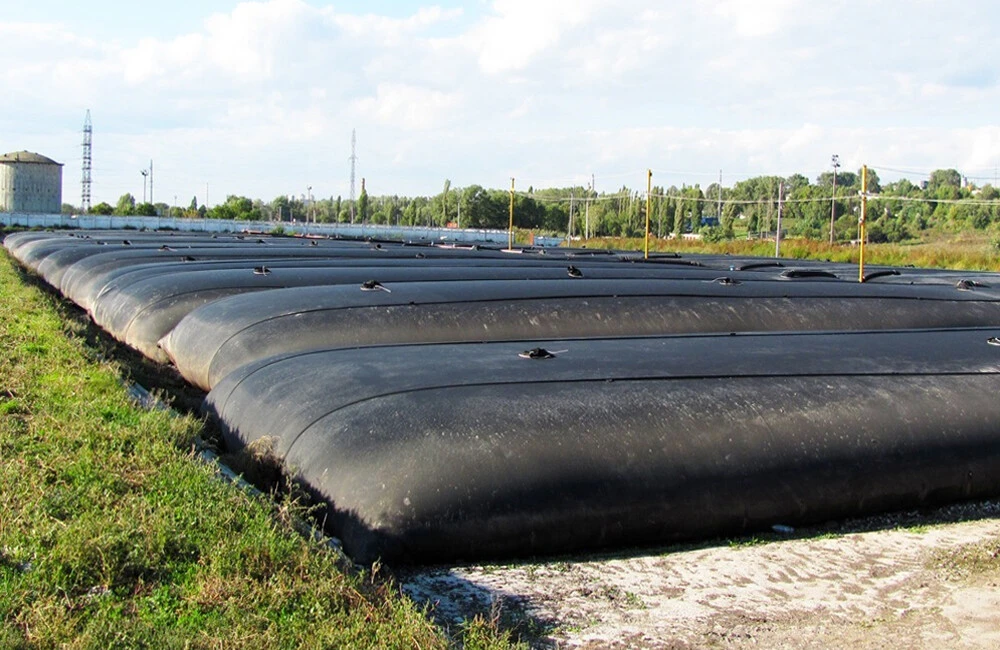 Geotextile tubes for sludge dewatering