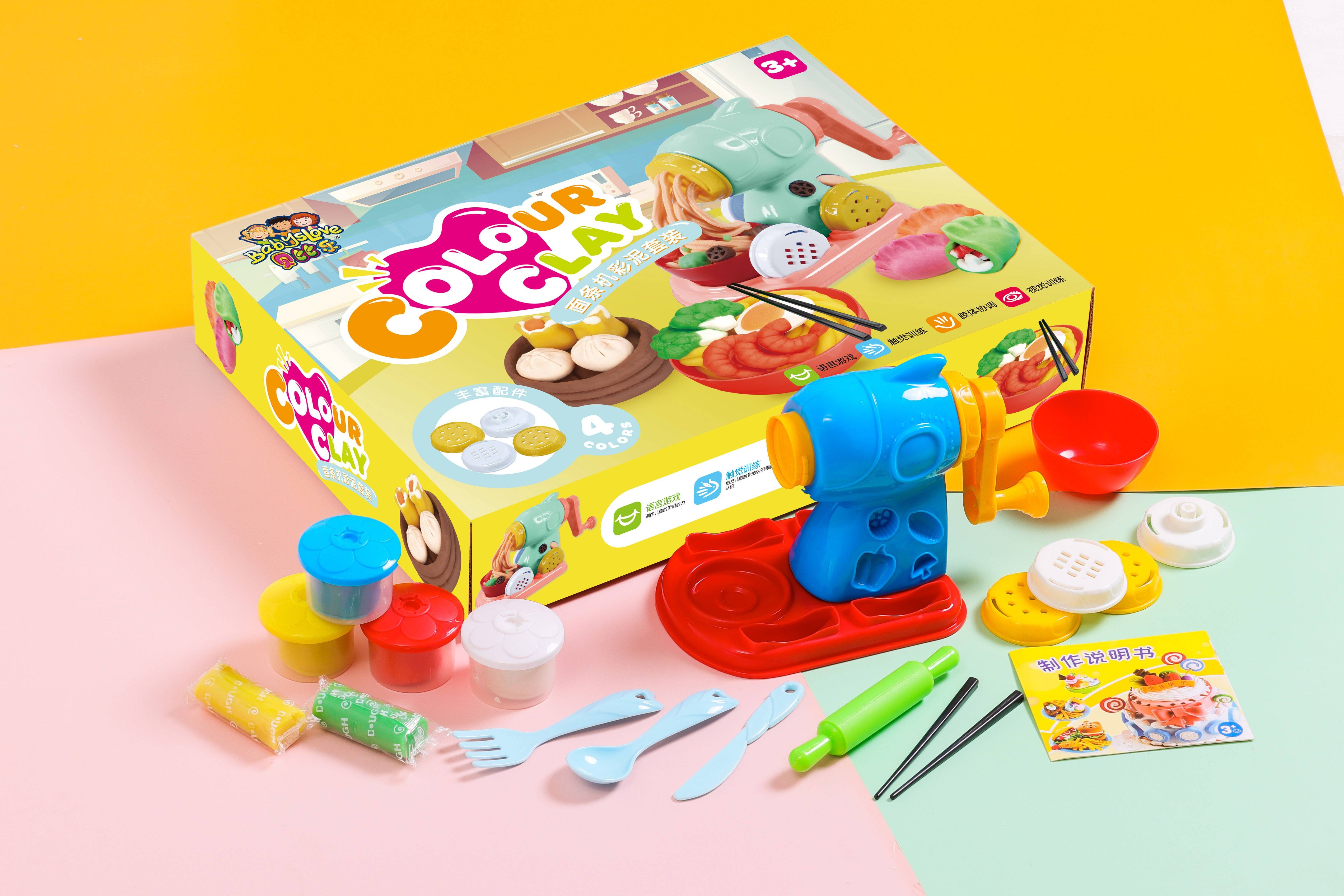 Noodle Maker Puzzle Clay Set