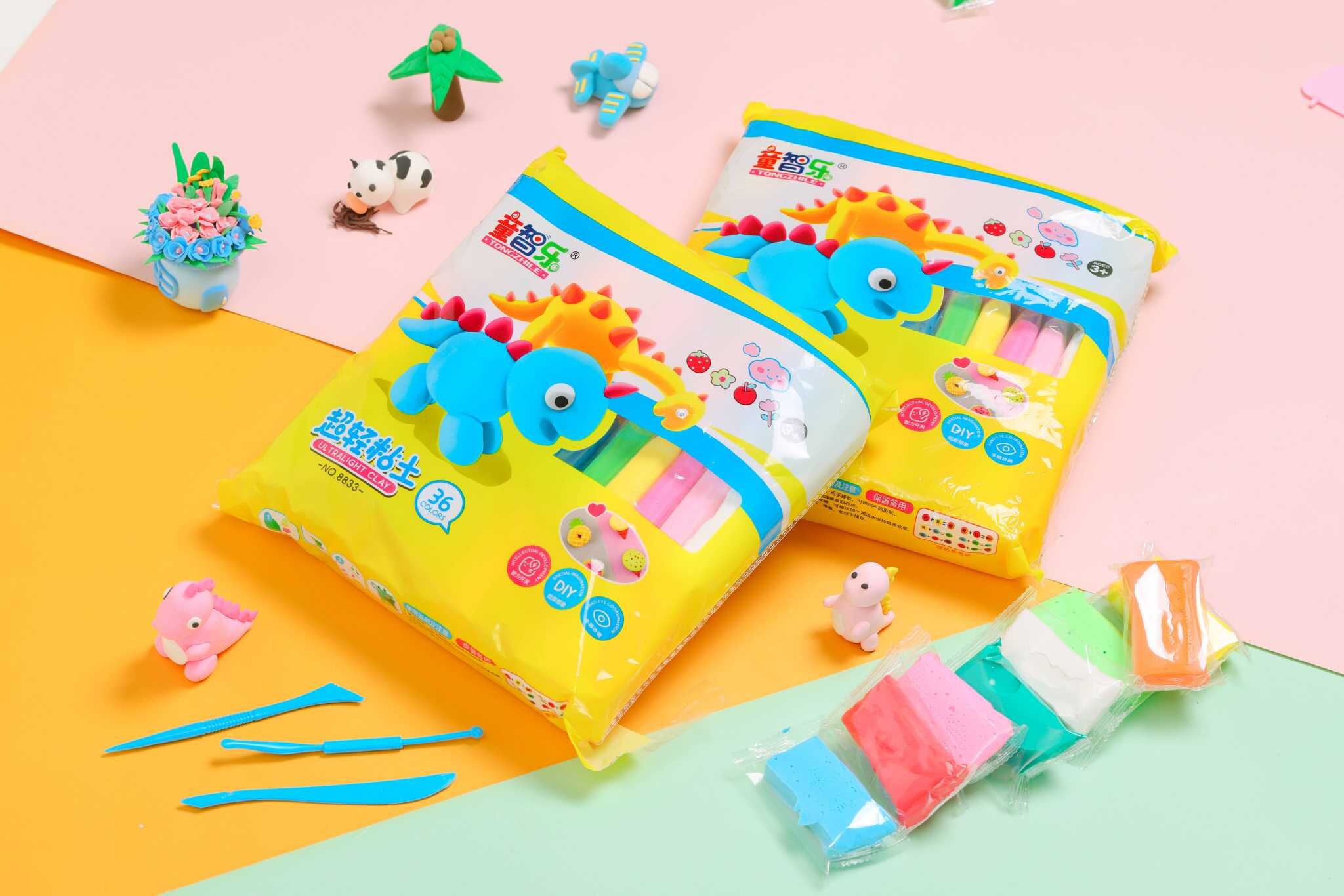 12 colors of ultra-light clay (large cup)