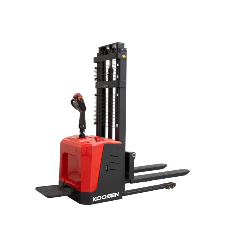 Stand-on Electric Pallet Stacker