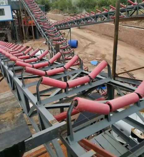 Factory Customized Mining Industrial Belt Conveyor System For Sale