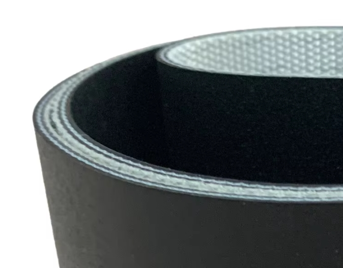 4 plies pu/pvc conveyor belt black smooth light assembly line industrial Conveyor Belt endless open conveyor belt