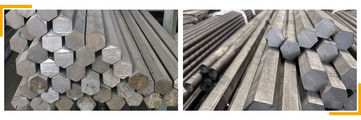 Steel Hexagon Bars Steel Hexagon Bars