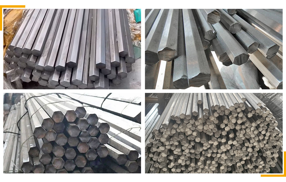 Steel Hexagon Bars Steel Hexagon Bars