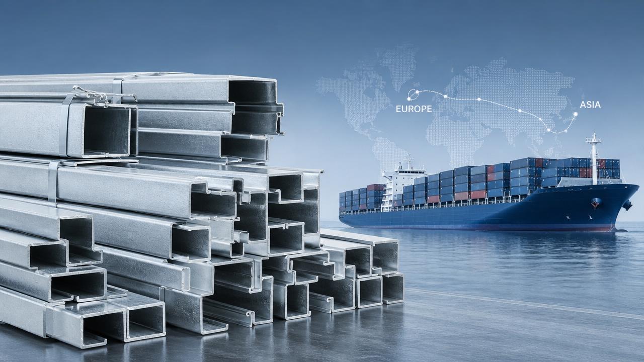 Red Sea Crisis Tightens Asia-Europe Steel Profile Freight Capacity