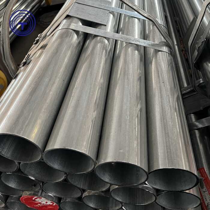 BS1387 Round Pre Galvanied Steel Pipe