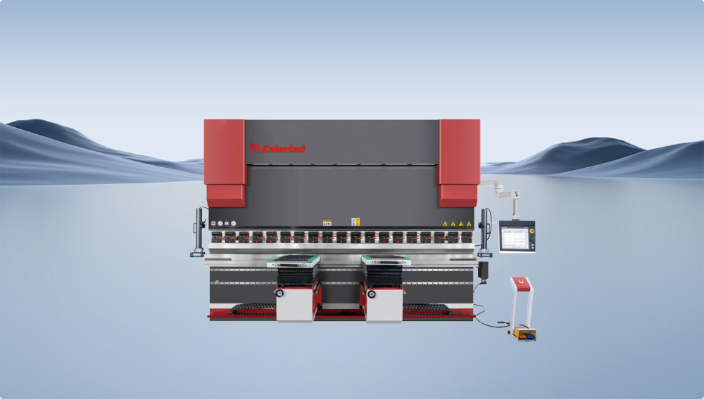 Electro-hydraulic CNC bending machine