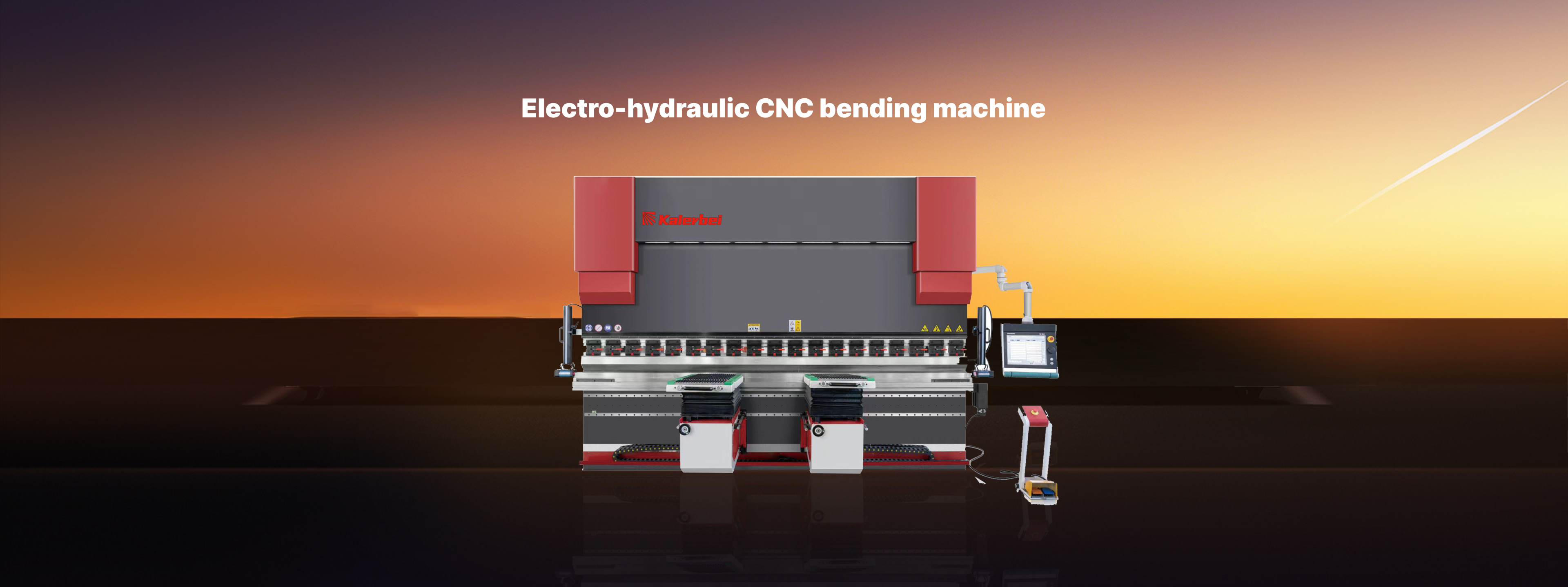 Electro-hydraulic CNC bending machine