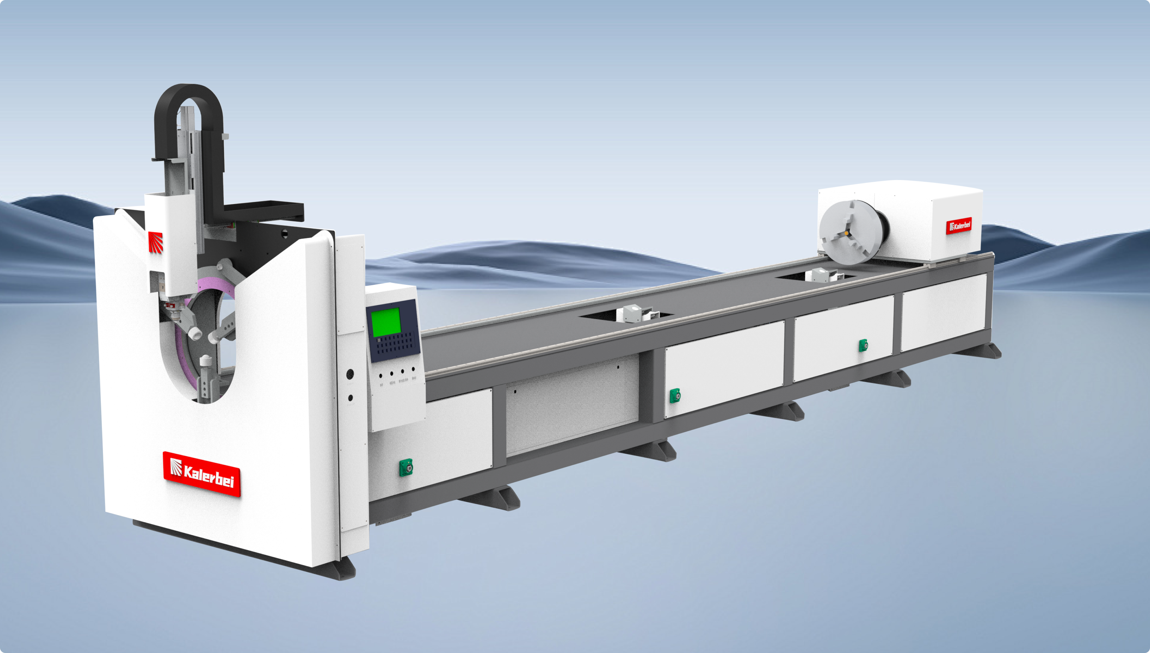 Kalerbei C series Round Pipe Cutting Machine