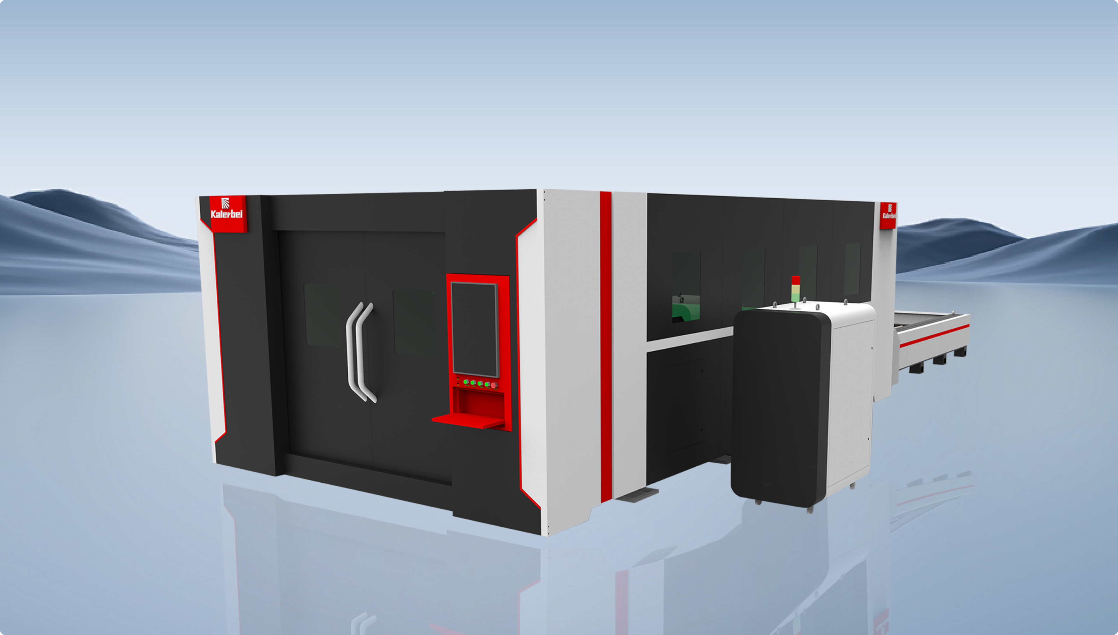 Kalerbei HB Series Heavy Duty High Power Fiber Laser Cutting Machine